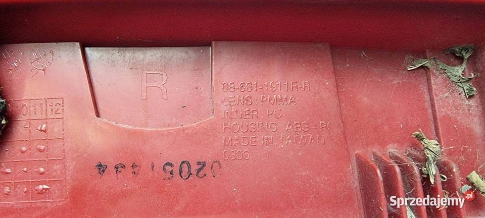 LAMPA PRAWA TYŁ FIAT SEICENTO osobowe Lipno sprzedam