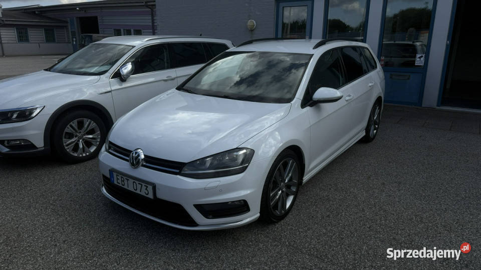 Volkswagen Golf Variant RLine 20 tdi dsg full Rok produkcji 2017 pomorskie Gdańsk