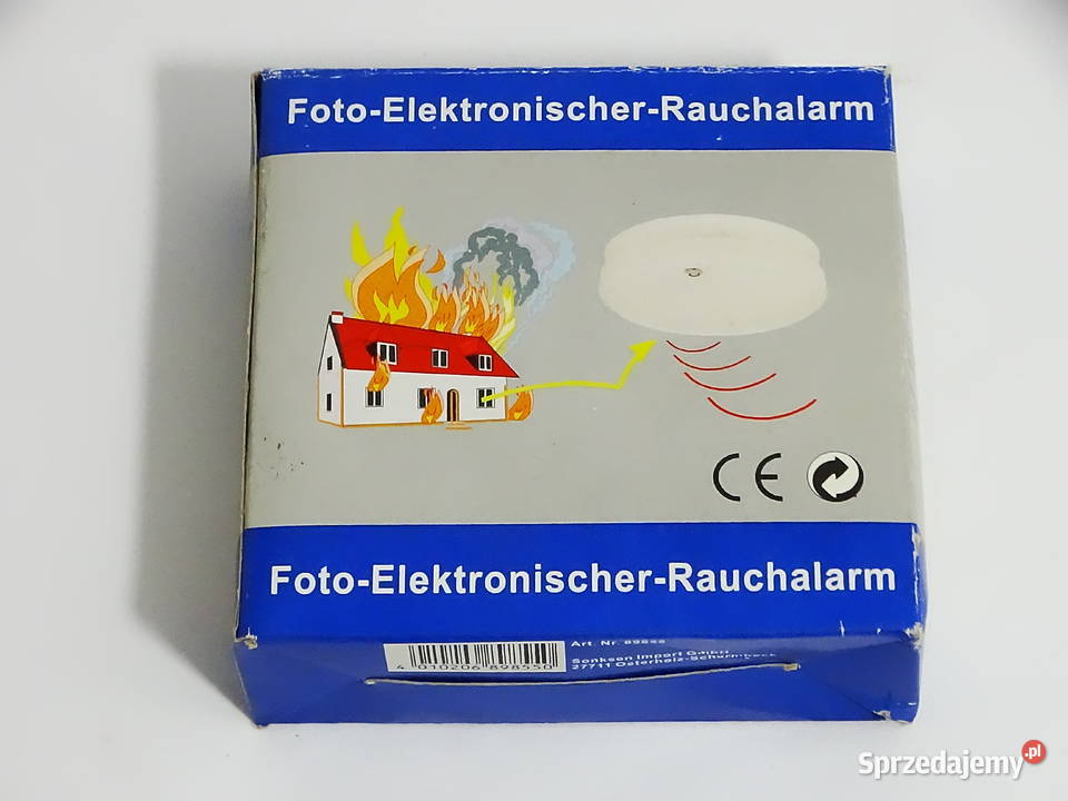 Fotoelektroniczny czujnik dymu model 89855 nowy