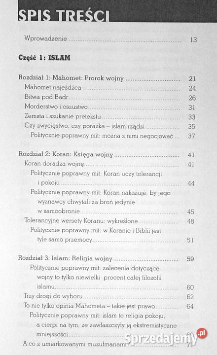 Niepoprawny politycznie przewodnik islamie i Książki i Podręczniki Chełm sprzedam