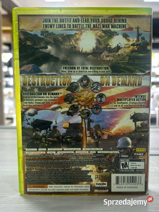 Gra Xbox 360 The Outfit strategiczne Elbląg