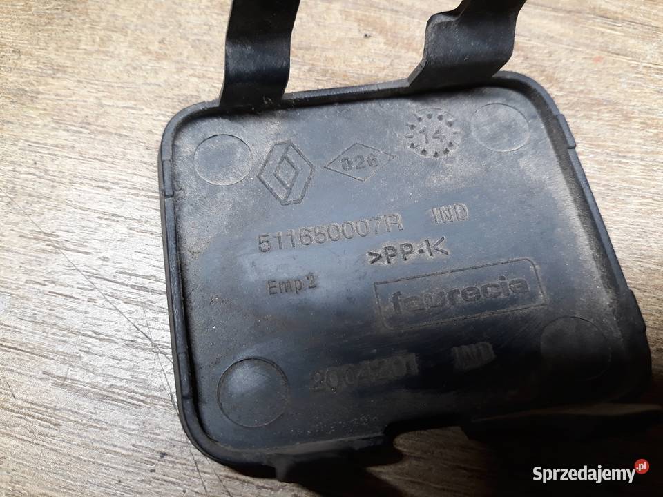 RENAULT SCENIC 3 III ZAŚLEPKA HAKA ZDERZAKA TYŁ Karoseria wielkopolskie Międzychód sprzedam