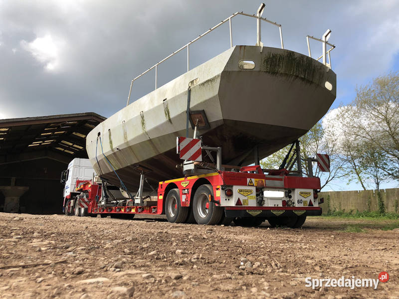 Transport domkówmaszyn łodzi niskopodwoziowy Transport towarów, przeprowadzki Bydgoszcz