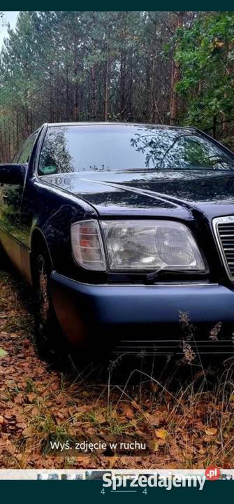 Mercedes S klasa Klasa S mazowieckie Łomianki Dolne sprzedam
