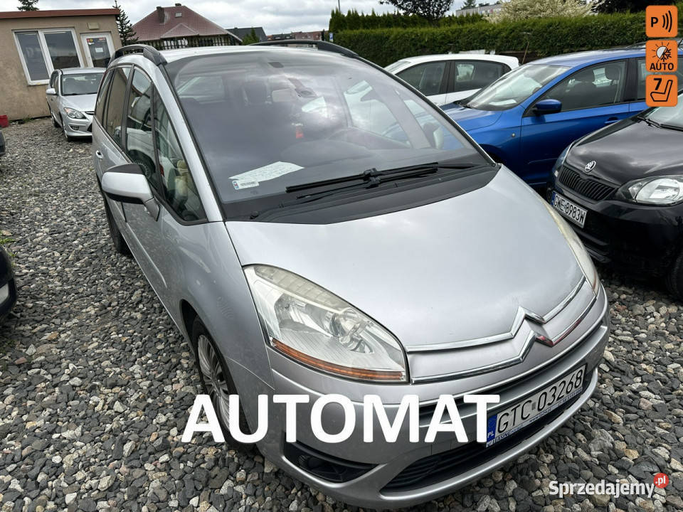 Citroen C4 Grand Picasso Automat7 miejscCzujniki łopatki zmiany biegów Wejherowo