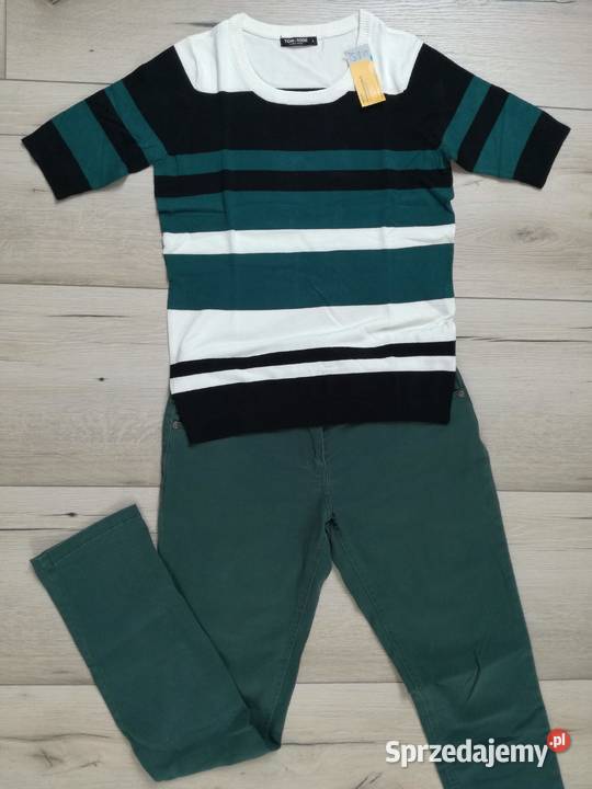 Spodnie GINA 3638 Bez wzoru Dębica