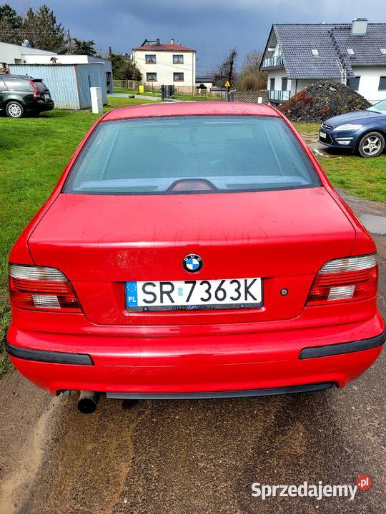 Sprzedam BMW e39 2002r Mpakiet imola rot Zarejestrowany w Polsce