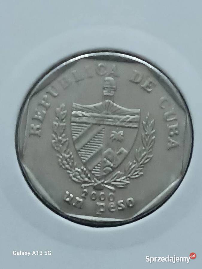 1 Peso Kuba 2000 r Konin sprzedam