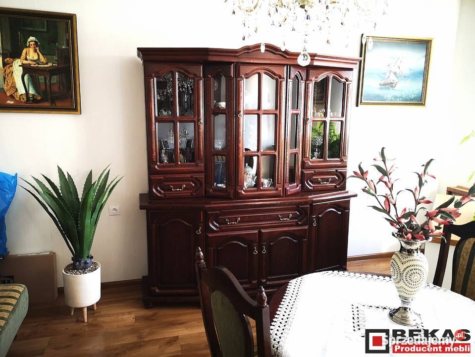 Ekskluzywna Witryna 181 Opium Stylowy Dąb Orzech 180cm śląskie Żywiec