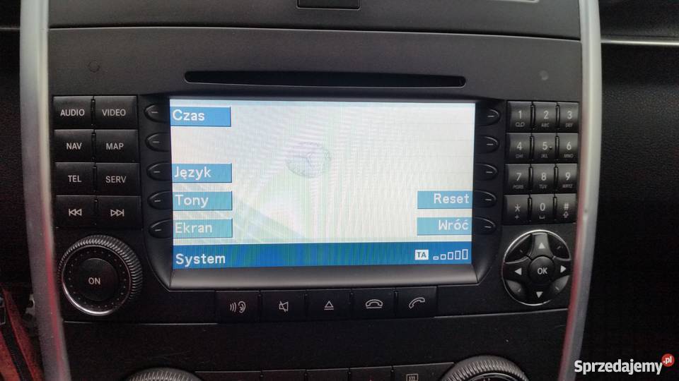 Polskie menu Mercedes A B C CL CLS ML G GL R NTG Poddębice