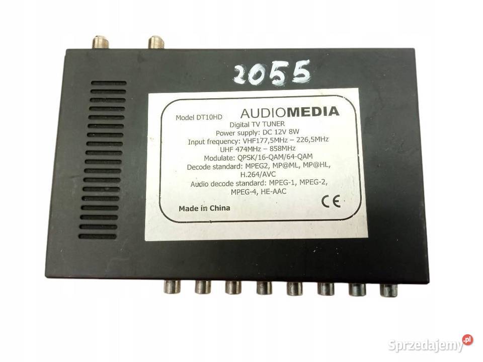 MODUŁ TV TUNER AUDIO MEDIA DT10HD Kia Sportage