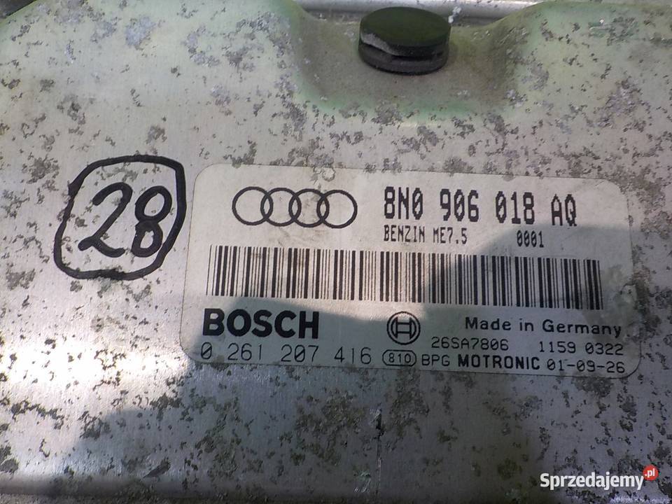 AUDI TT 8N 18 T 01r sterownik modul silnika Suków