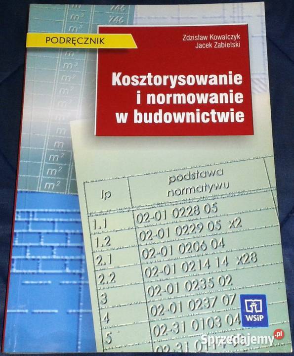 Kosztorysowanie i normowanie w budownictwie Z Chełm sprzedam