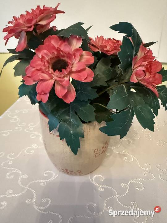 Donica Doniczka ze Sztucznymi Kwiatami Czerwionka-Leszczyny