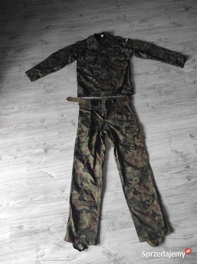 Mundur wojskowy z paskiem sxl śląskie Częstochowa sprzedam
