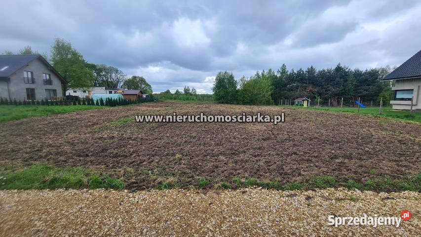 sprzedaży gruntu 1268m2 Skrzyszów śląskie sprzedam