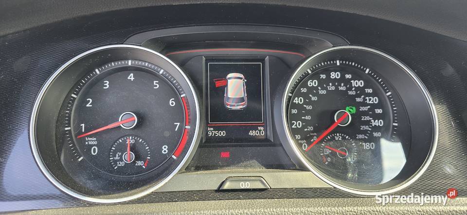 GTi DSG Grzane fotele Klima Kamera cofania klimatyzacja Volkswagen łódzkie Andrespol