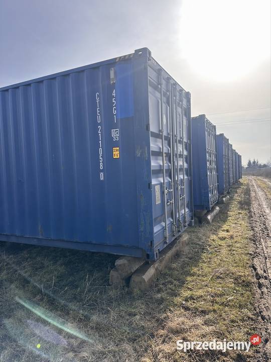 Kontenery morskie sprzedaż transport wynajem