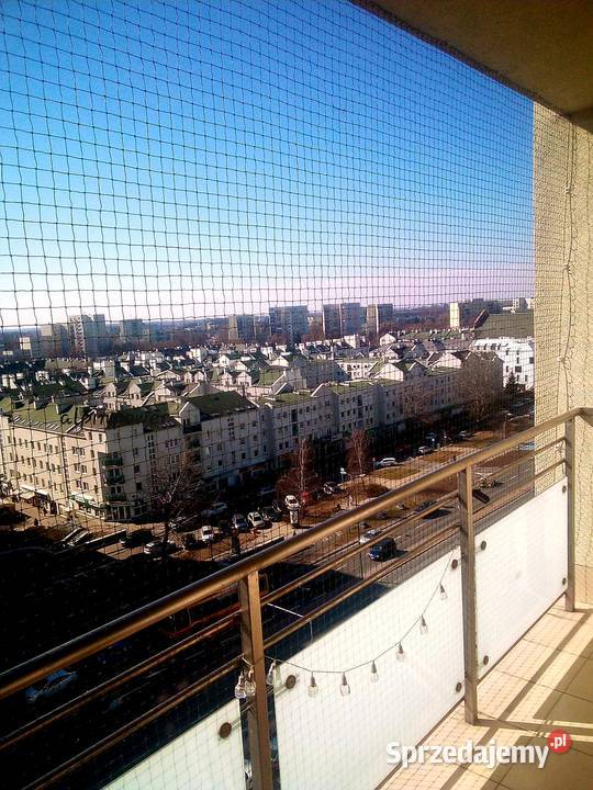 Siatki zabezpieczające kotów na balkon Montaż Warszawa