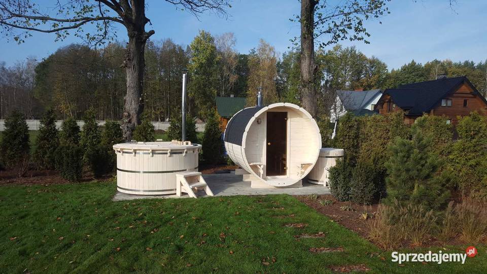 Sauna Beczka Gorąca Balia Sauna Ogrodowa Premium