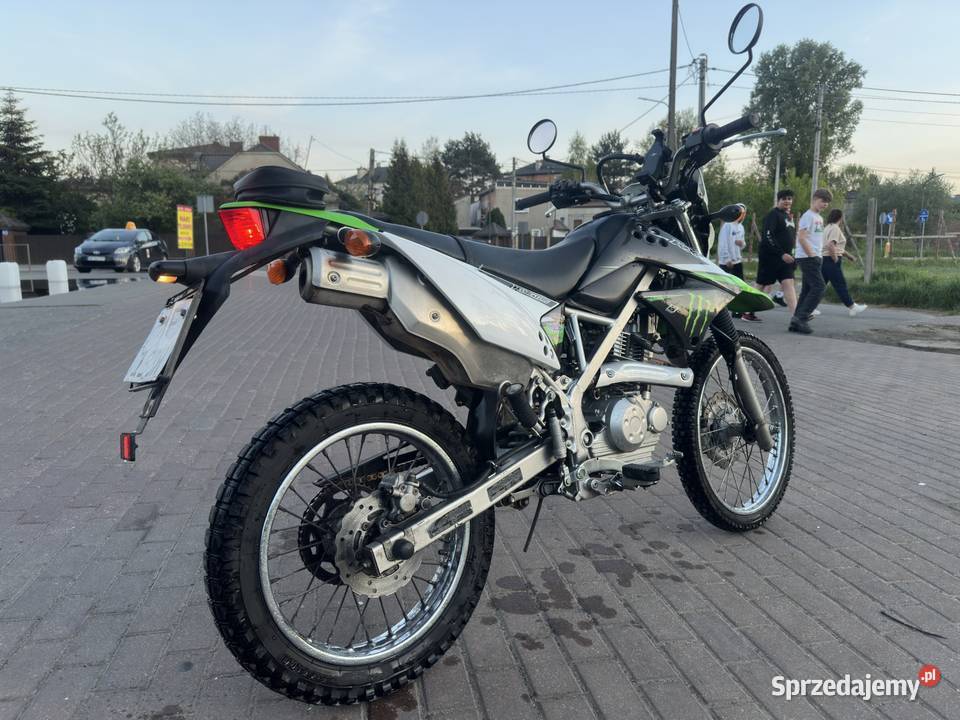 Kawasaki KLX 125 2016 lekkie zwinne oszczędne Kawasaki mazowieckie Warszawa sprzedam