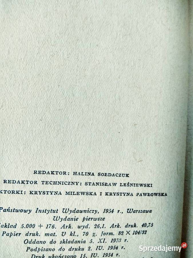 Księga Wiersz polskich wydanie pierwsze książki mazowieckie Warszawa