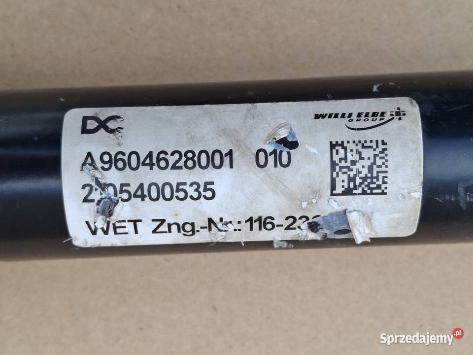 MERCEDES ACTROS MP4 DRĄŻEK KOLUMNY KIEROWNICZEJ lubuskie Bieleń