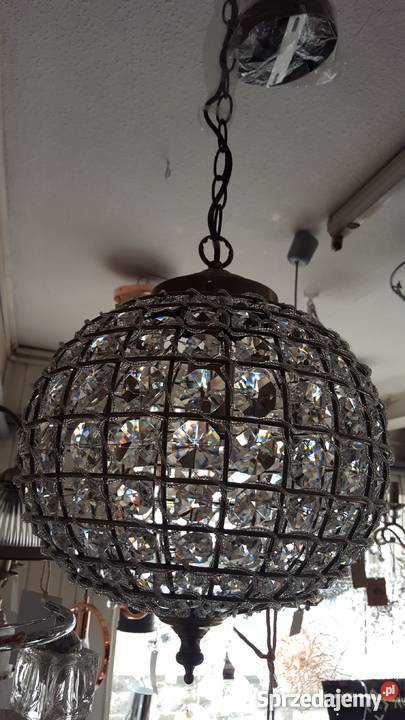 lampa wisząca Tanaro kryształowa kula Wodzisław Śląski sprzedam