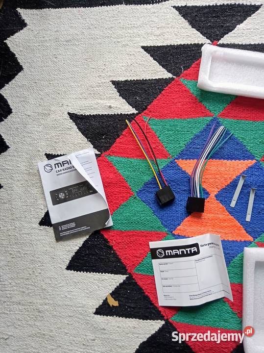 Manta RS4507 BT stan prawie nowy komplet Dębogóra