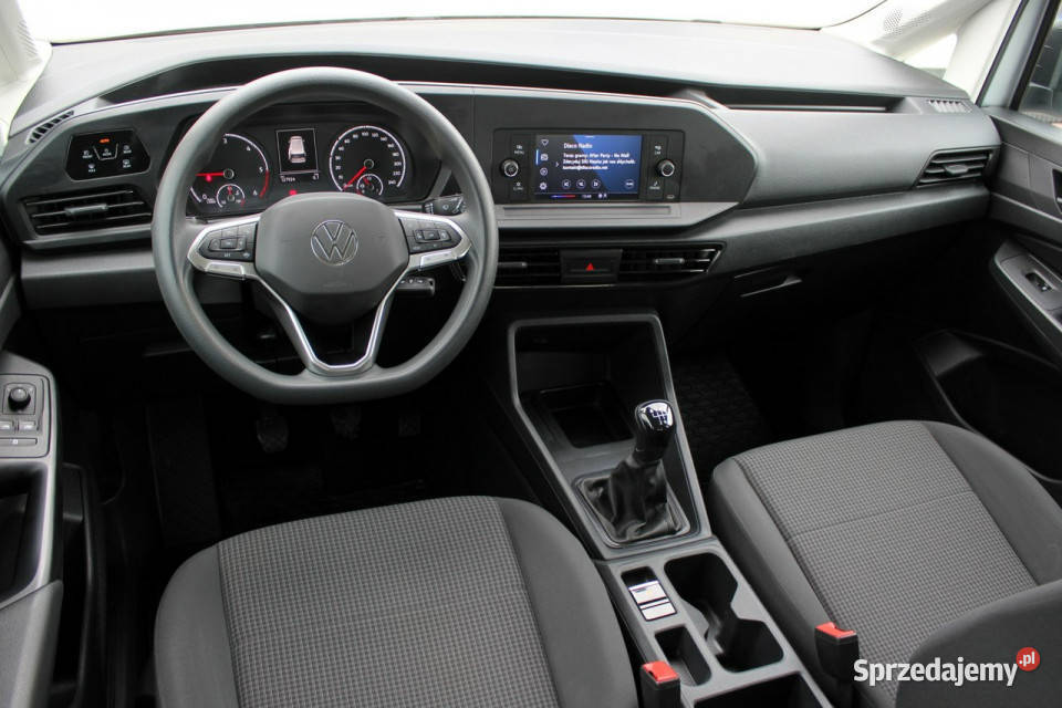 Volkswagen Caddy SalonPL FV23 Hak Lane Assist klimatyzacja