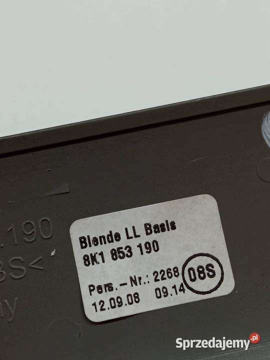 DEKOR LISTWA OZDOBNA DESKI KPL 8K1857186E Audi sprzedam