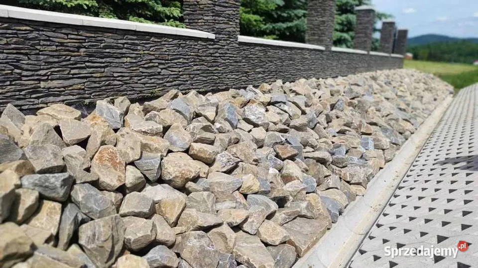 Kamień Łamany Bazaltowy 90250 mm kamień Żwir i kamienie Opole