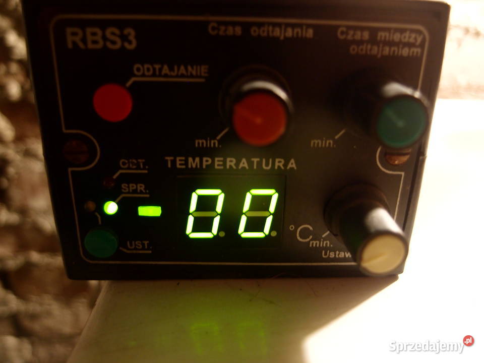 Regulator temp RBS 3 z czujnikiem Pt100 łódzkie Łódź
