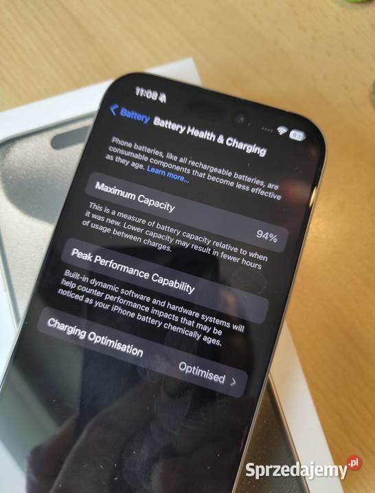 Iphone 15 Pro 256GB Stalowa Wola