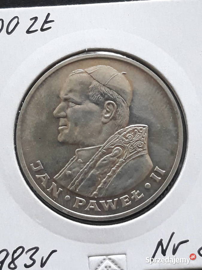 1000 Papież Jan Paweł II1983 r 8 Mennicze Konin