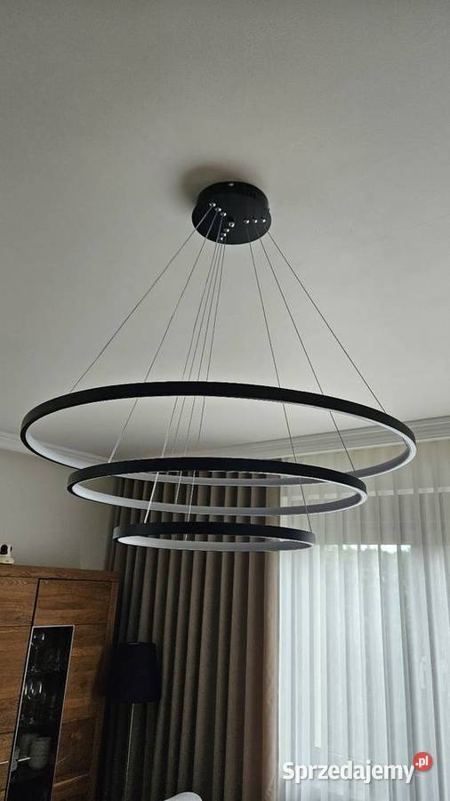 Lampa led 3 okregi nowa Kępno