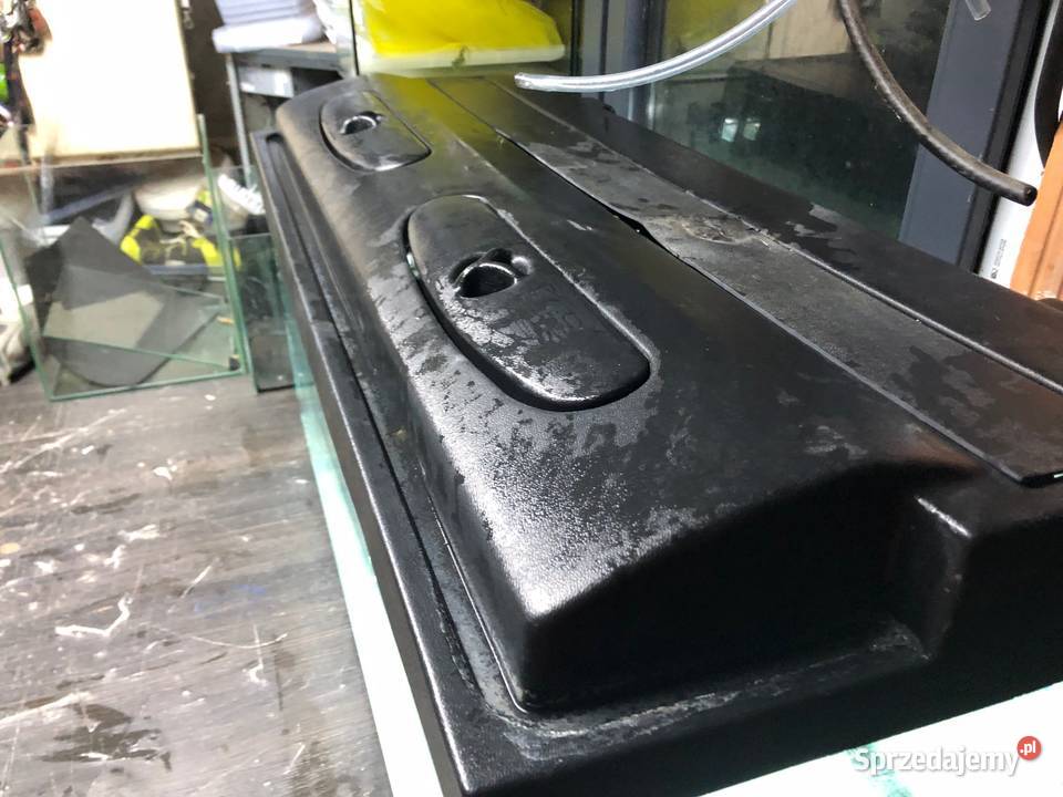 Akwarium 100 160 L pokrywa oświetlenie led łódzkie Justynów