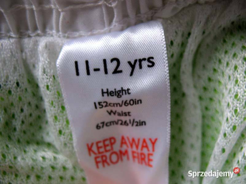 Spodenki chłopięce szorty 152 1112 lat pas 6075 Spodnie Siedlce