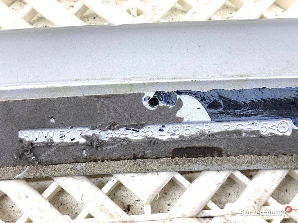 SPOILER BMW E46 Hatchback 0105 SREBRNY OWIEWKA podkarpackie sprzedam