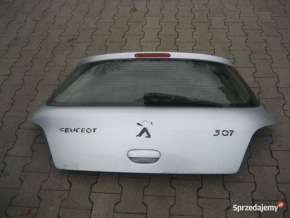 peugeot 307 klapa pokrywa bagażnika 5dz osobowe Rakoniewice