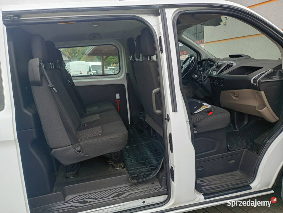 Ford Custom brygadówka doka 6 osobowy long 130KM Chełm Śląski