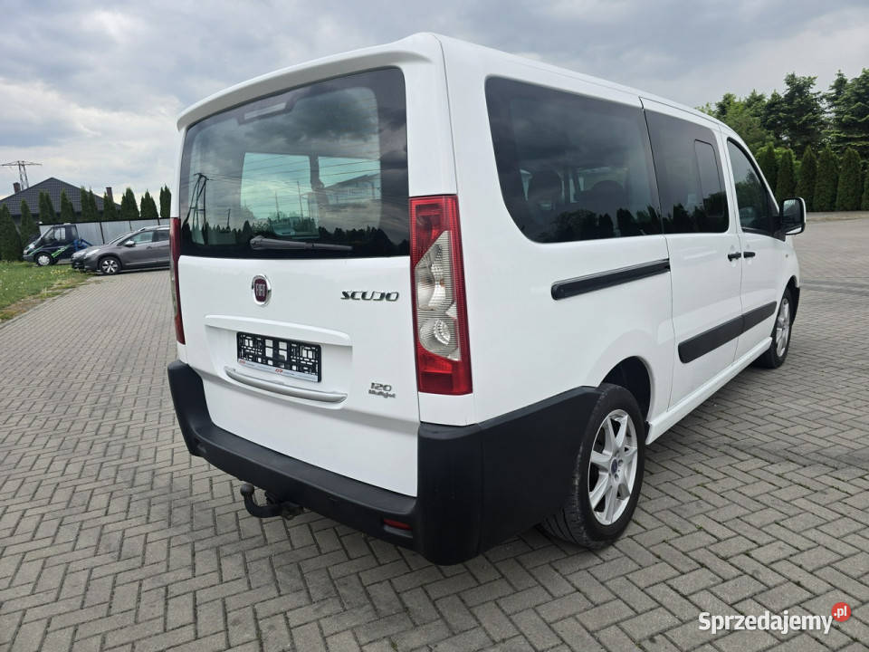 Fiat Scudo 20jtd 9 OsóbKlimatyzacja Podgrzew komputer pokładowy Kutno