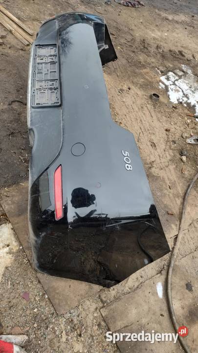 Zderzak tył tylny kompletny PDC Peugeot 508 wielkopolskie Książ Wielkopolski sprzedam