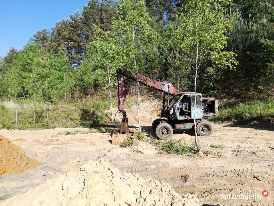 Koparka Fortschritt T174 sprawna Konstantynów Łódzki
