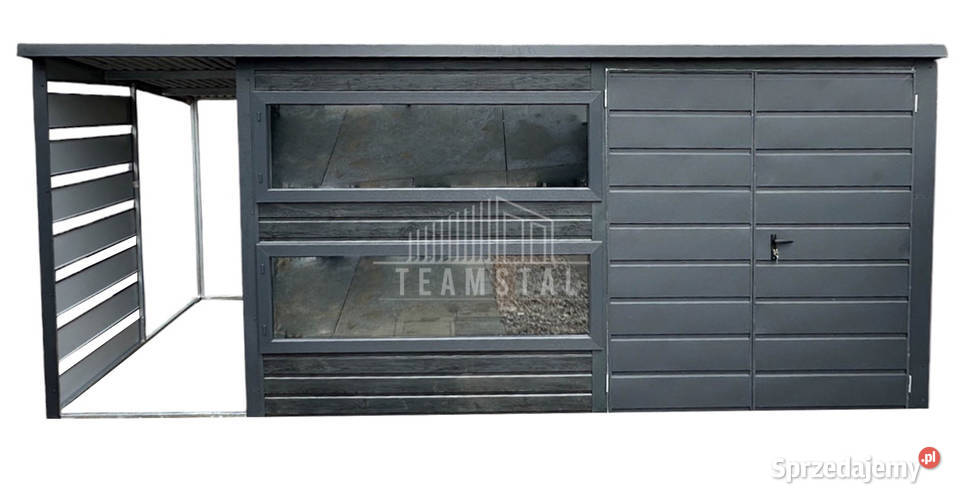 SCHOWEK DOMEK OGRODOWY 4x25 m wiata 12 x 25 m