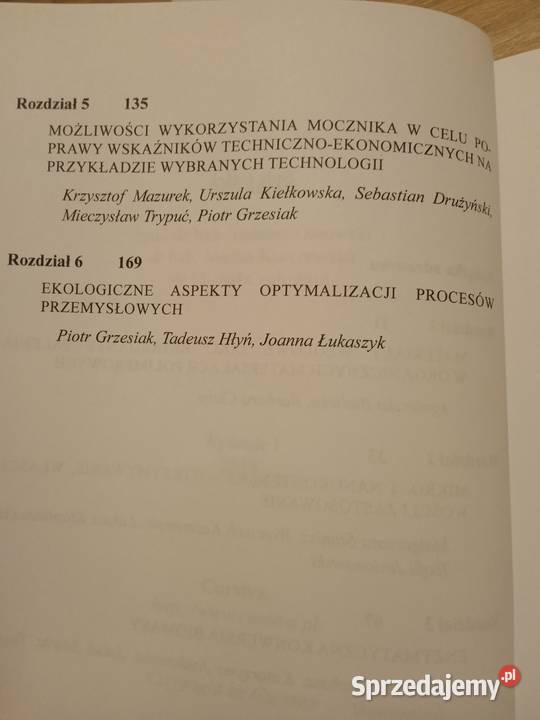 Środowisko i Przemysł Tom VIII Schroeder Poznań