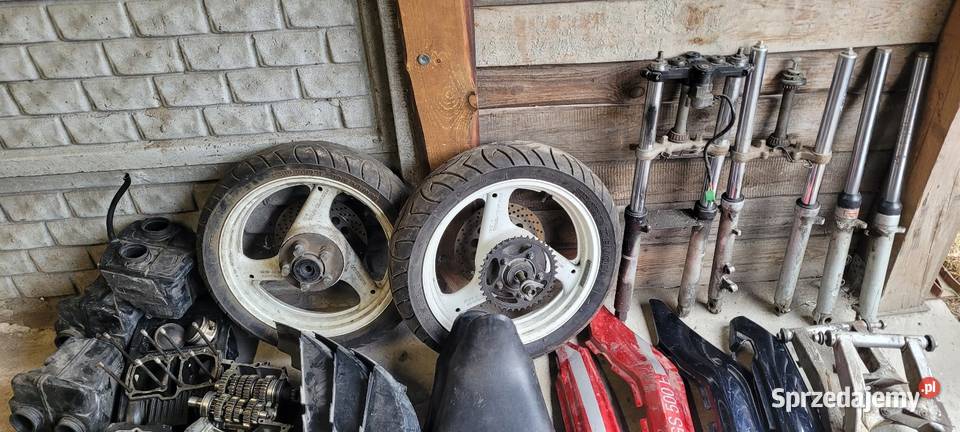 suzuki gs 500 lagi elektryka plastiki części Wieluń