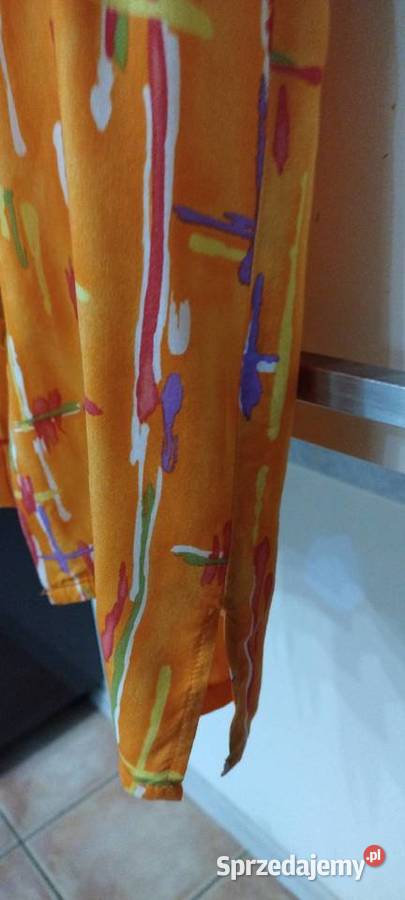 Bluzka damska w kolorze pomarańczy kolorowy Lublin
