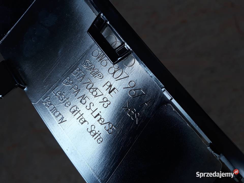 AUDI S5 A5 SLINE LIFT CHROM RAMKA KRATKI LEWA Karoseria Międzychód