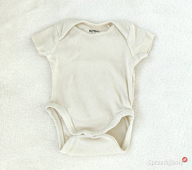 Body 3 pack Sinsay 56 noworodek newborn bawełna zachodniopomorskie Szczecin sprzedam